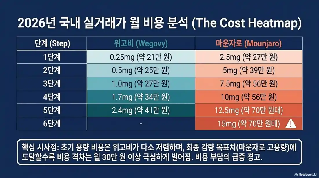 마운자로 위고비 차이점 총정리10
