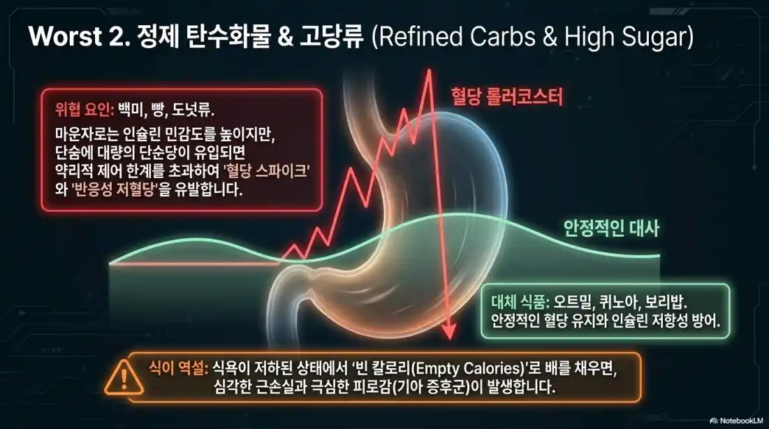 마운자로 피해야 할 음식 5가지10
