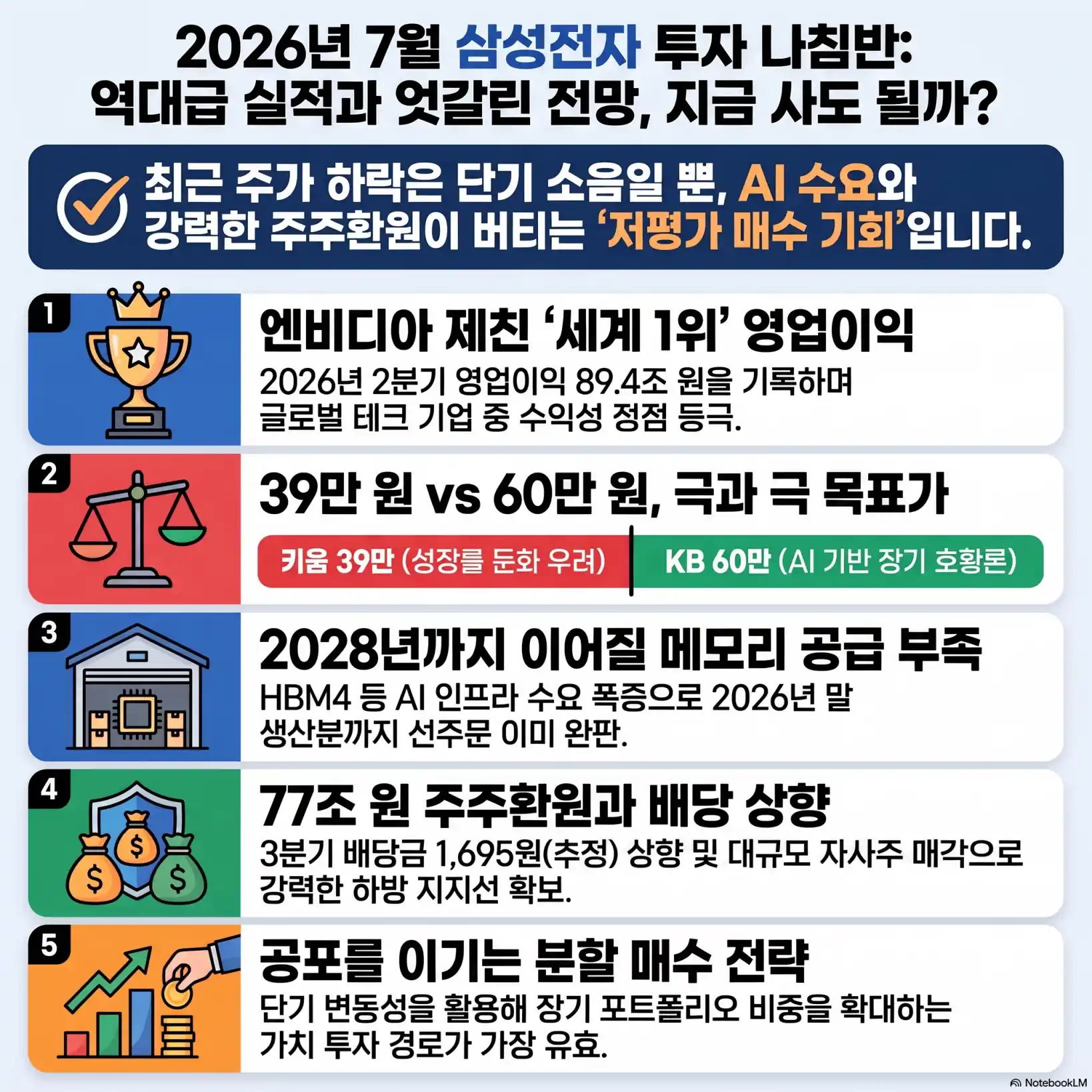 삼성전자 주가 전망 및 목표 주가05
