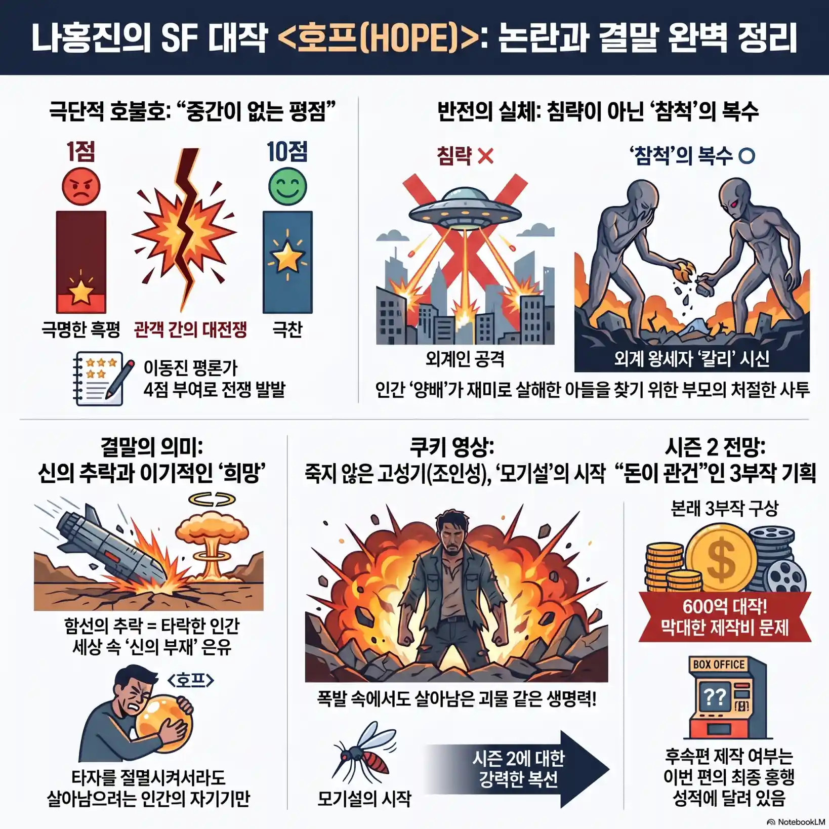 영화 호프(HOPE) 개연성 논란 정리 & 충격적인 결말 해석15