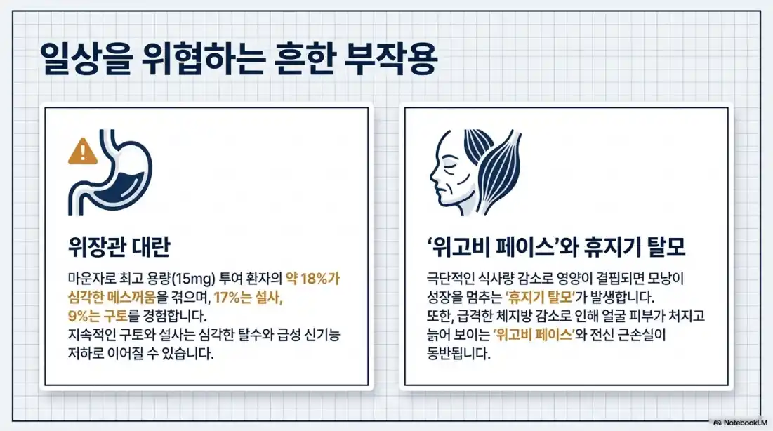 위고비 마운자로 부작용 5가지01