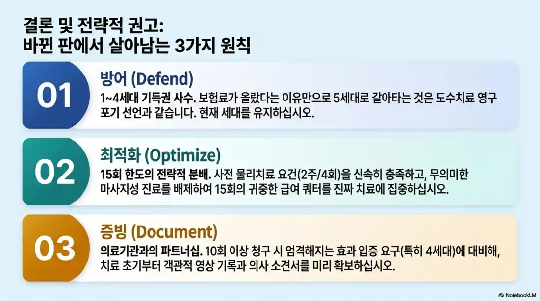 2026 도수치료 관리급여 전환