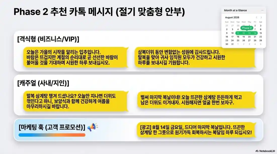 8월 여름 카톡 인사말 40가지 문구 추천08