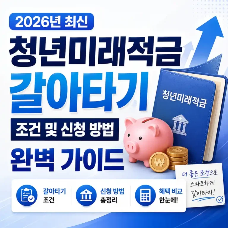 청년미래적금 갈아타기 직접 해봄: 헷갈리는 자격 조건 완벽 정리