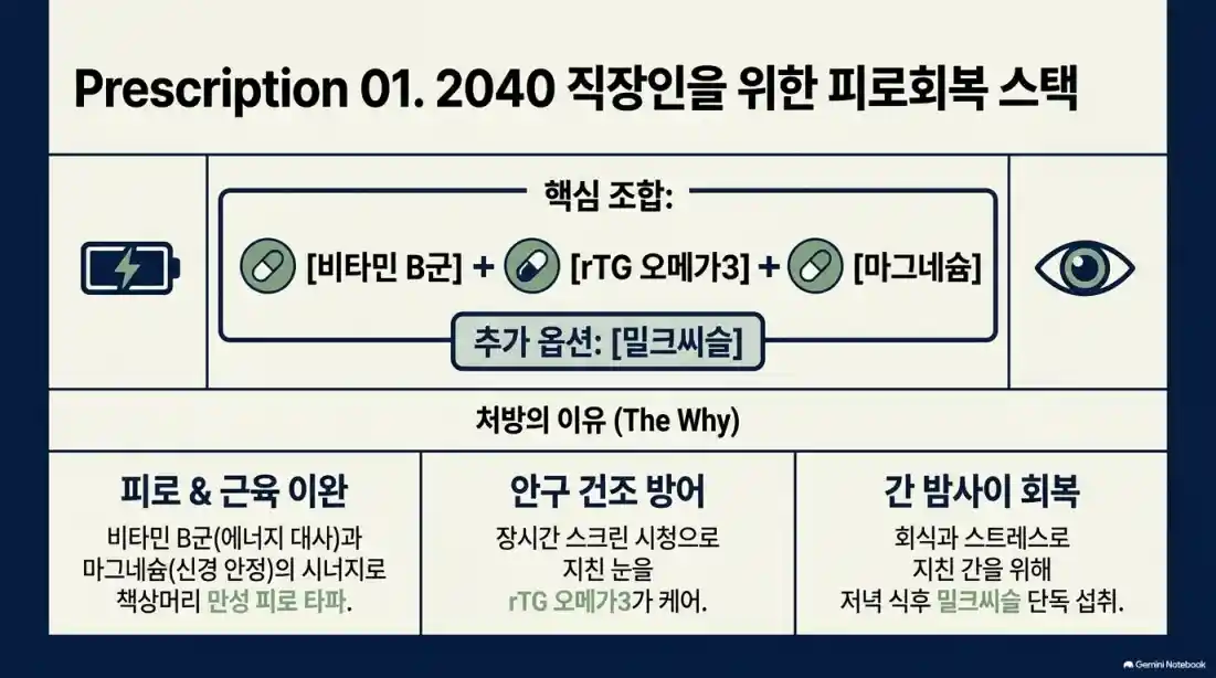 영양제 최적의 먹는 시간 시간 & 같이 먹으면 안되는 조합09