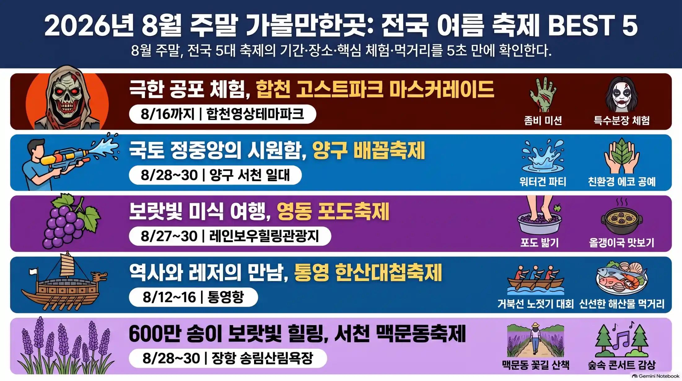 전국 여름 축제 BEST 5 06