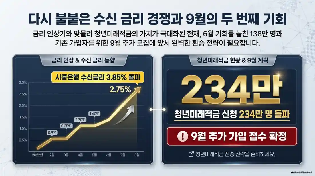 청년미래적금 갈아타기 장단점 및 이자율 비교 09