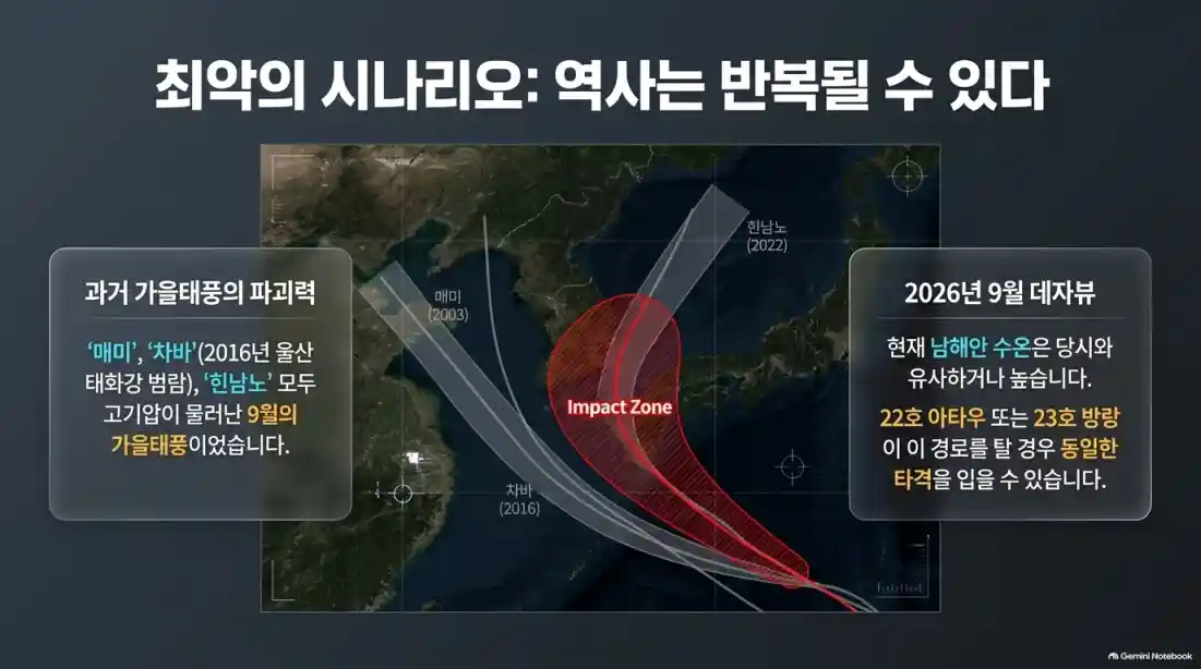 태풍 한반도 발생 비상 9월 가을태풍 상륙10