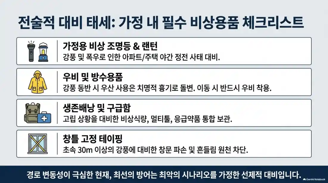 태풍 18호 사우델 목포 상륙 비상?