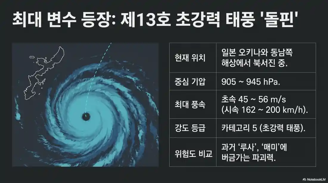 서울 37도 폭염·열대야 언제까지? 13호 태풍 돌핀 예상 경로