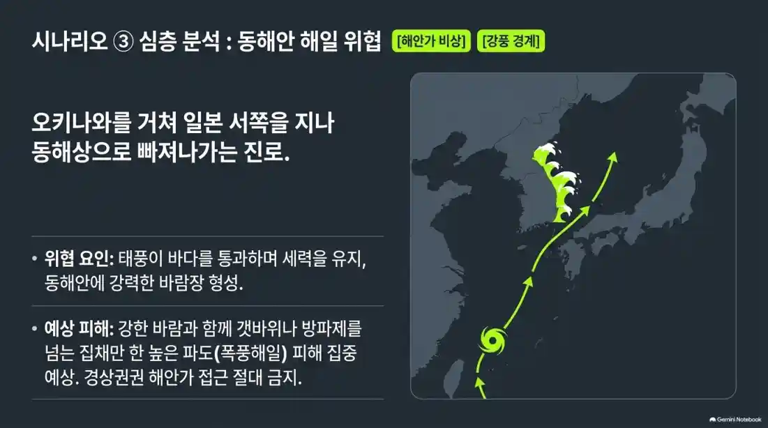 18호 태풍 사우델 예상 경로 및 한반도 영향 시나리오 3가지 06