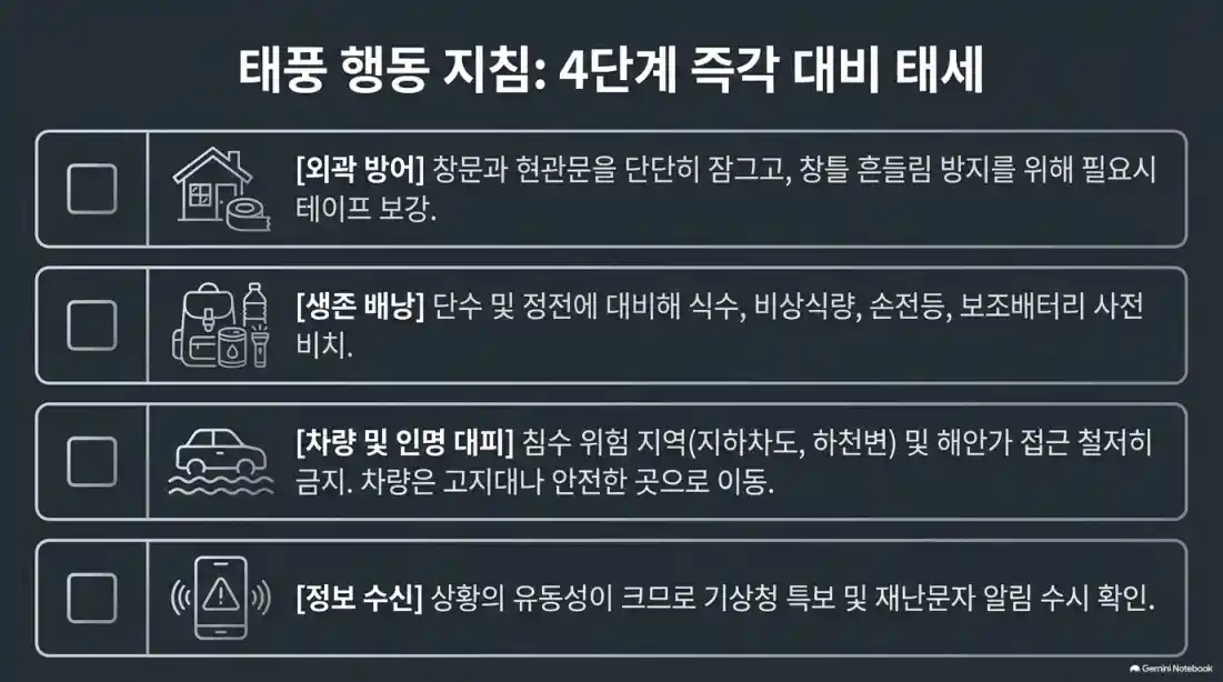 18호 태풍 사우델 예상 경로 및 한반도 영향 시나리오 3가지 06