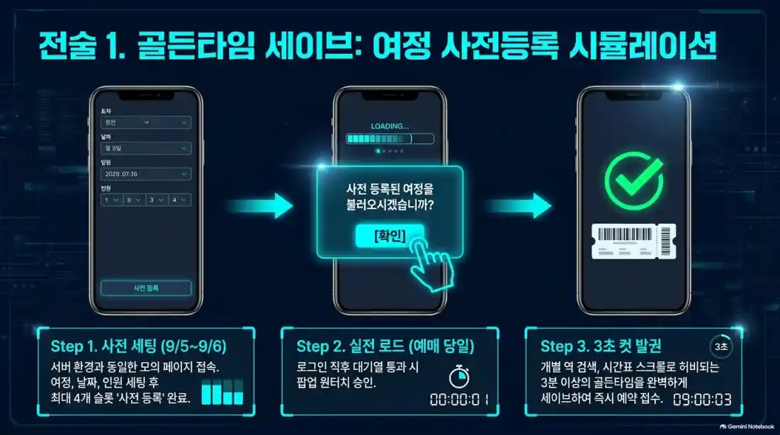 추석 기차표 예매 가이드|KTX·SRT 티켓팅 일정11