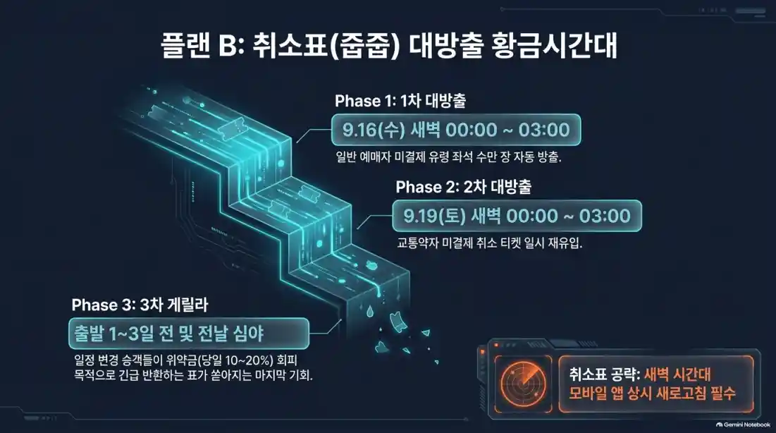추석 기차표 예매 가이드|KTX·SRT 티켓팅 일정11
