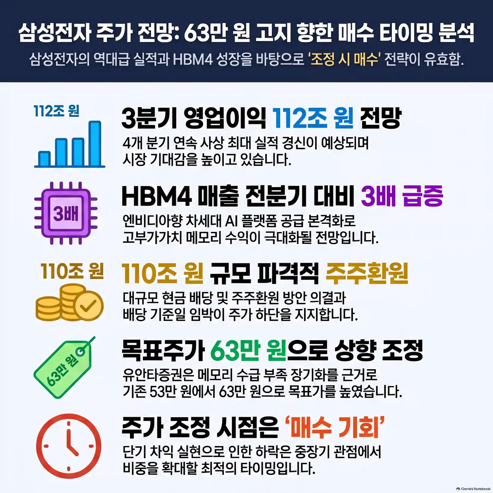 삼성전자 주가 전망: 증권가 목표주가