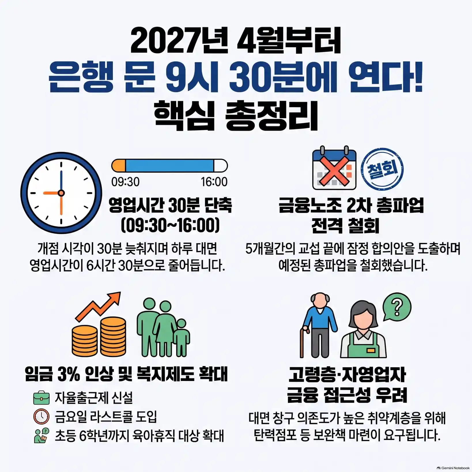 2027년 4월 은행 영업시간 9시 30분 변경05